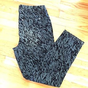 Animal print Jean jegging